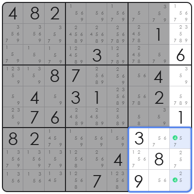 how do you solve sudoku fast